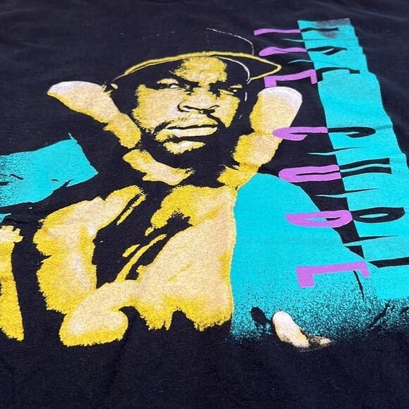90s style black Ice Cube T-Shirt - Size Large - Picture 2 of 3